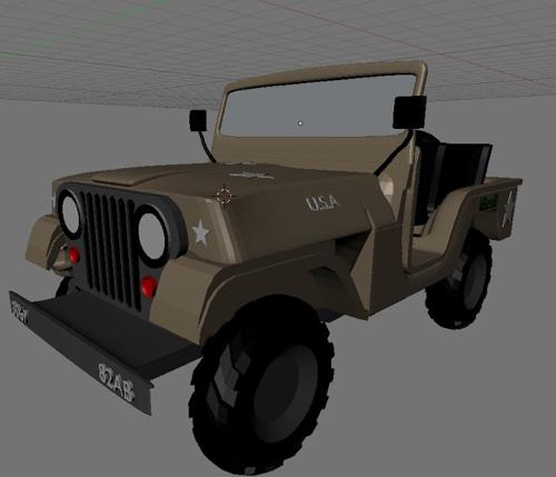 Military Jeep preview image